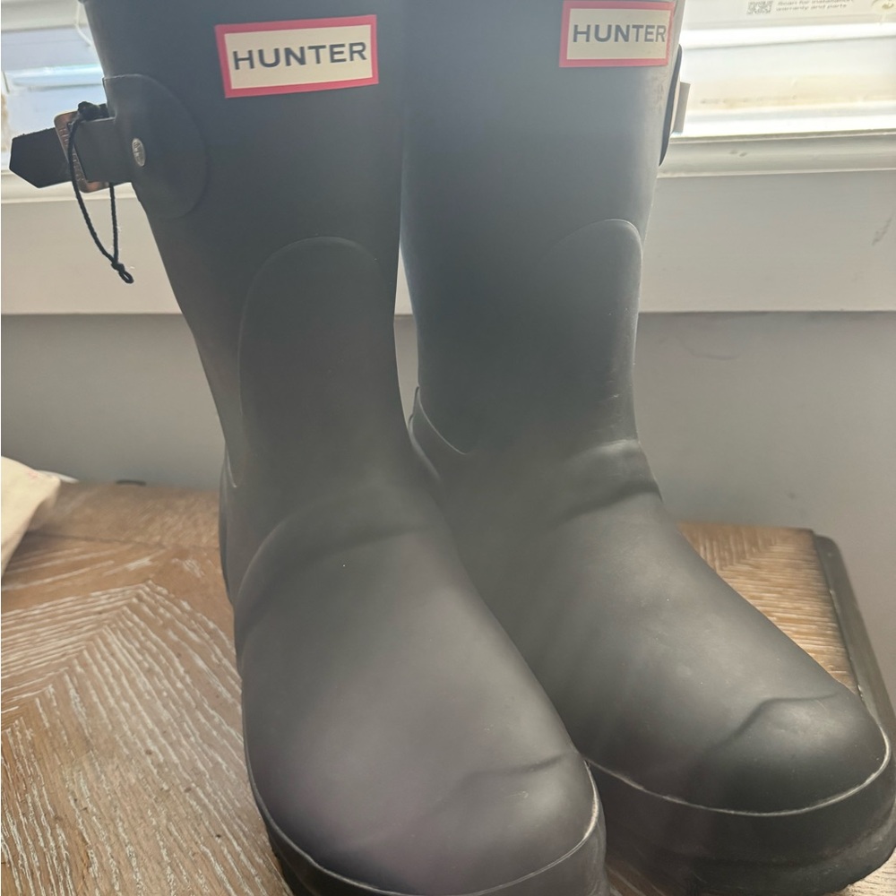 Hunter Classic Black Boots